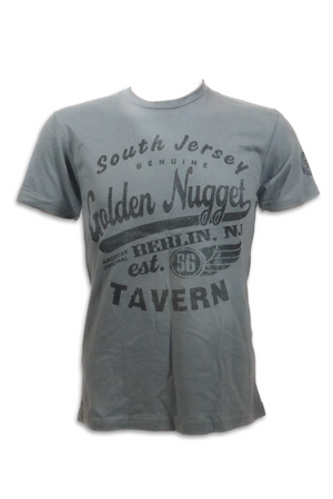 Classic Heather Grey Golden Nugget Tee