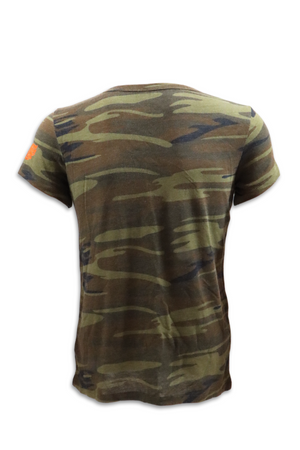 Women South Jersey Camo Print Golden Nugget Tee